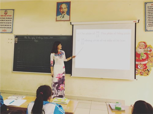 Cô giáo Nguyễn Quỳnh Nga
Giáo viên trẻ đầy nhiệt huyết trong sự nghiệp trồng người
